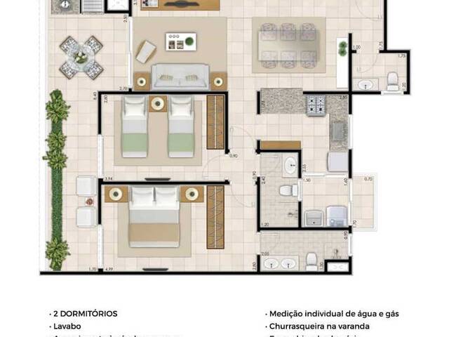 #343 - Apartamento para Locação em Ubatuba - SP