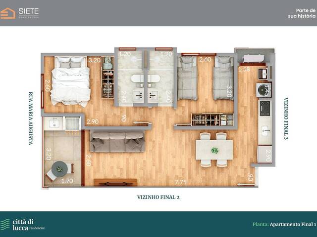Apartamento para Venda em Ubatuba - 3